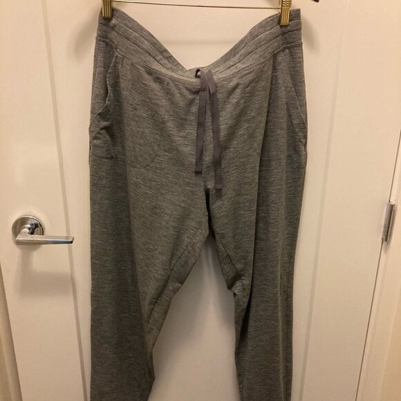SHAMBHALA Sz XL Lounging Pants Grey with  Pockets - Picture 1 of 6